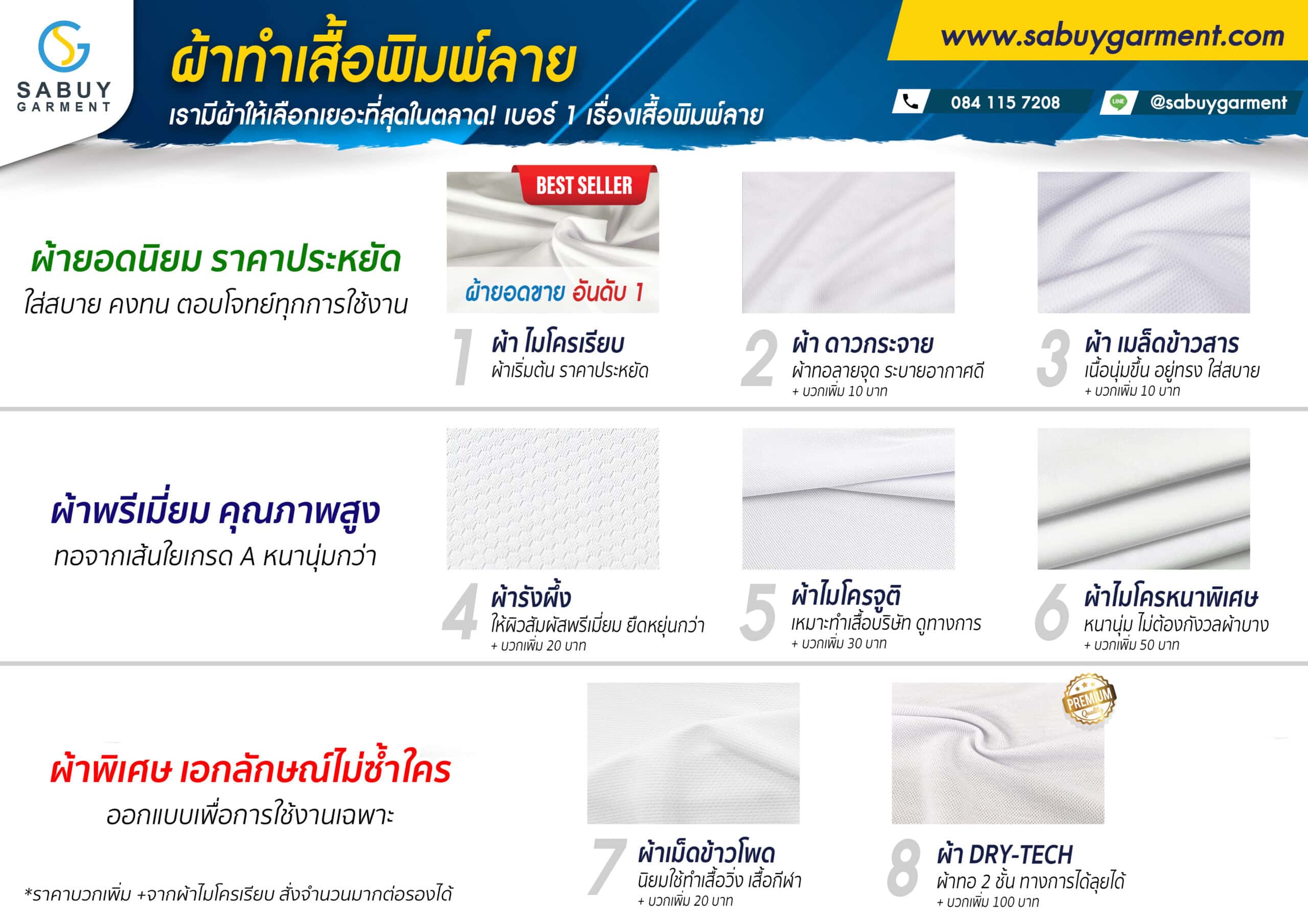 ผ้า-6-ชนิด-scaled - Sabuygarment ผ้าทำเสื้อพิมพ์ลาย